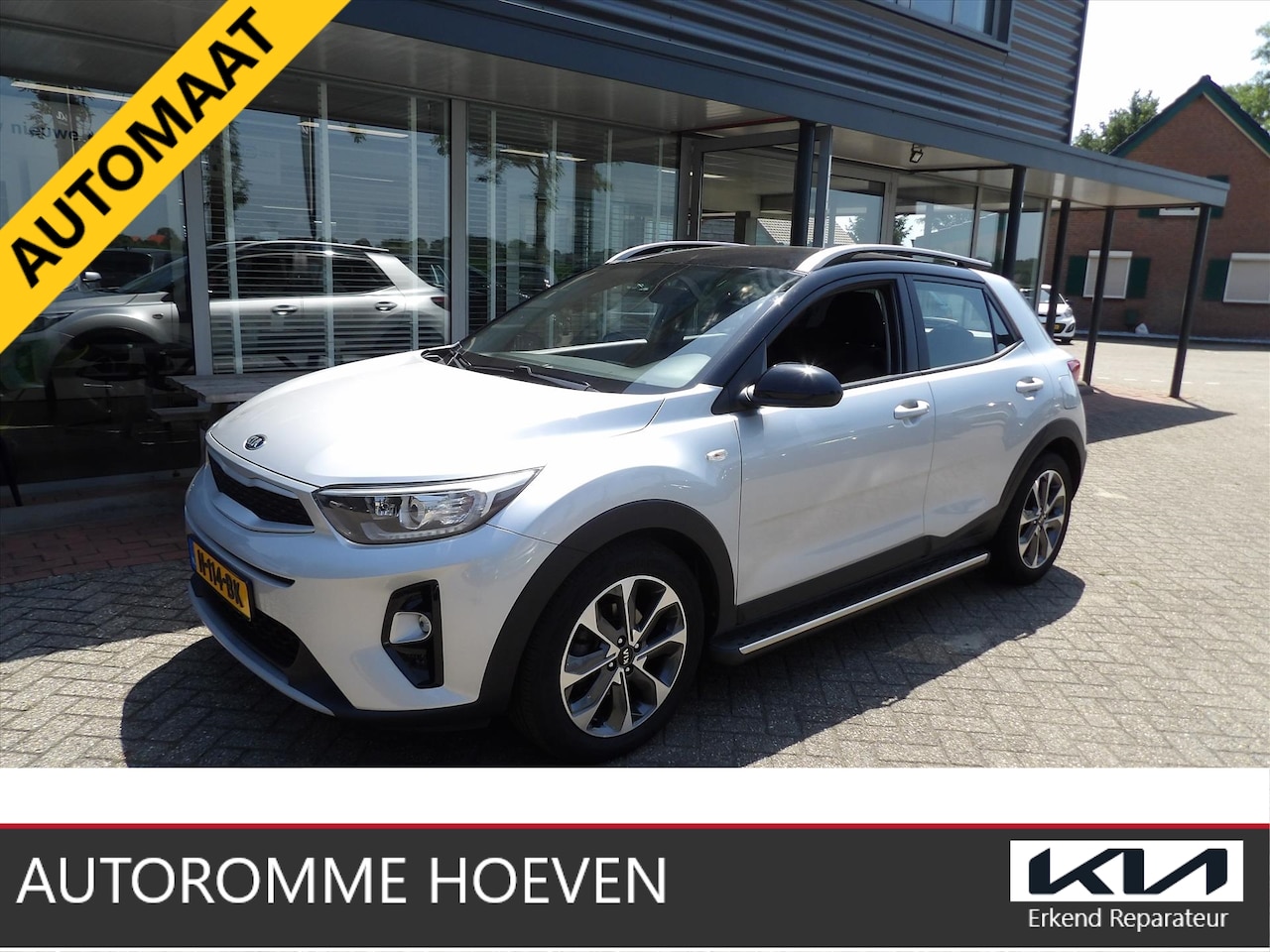 Kia Stonic - 1.0 TURBO AUTOMAAT DynamicLine Trekhaak Org. Ned. - AutoWereld.nl