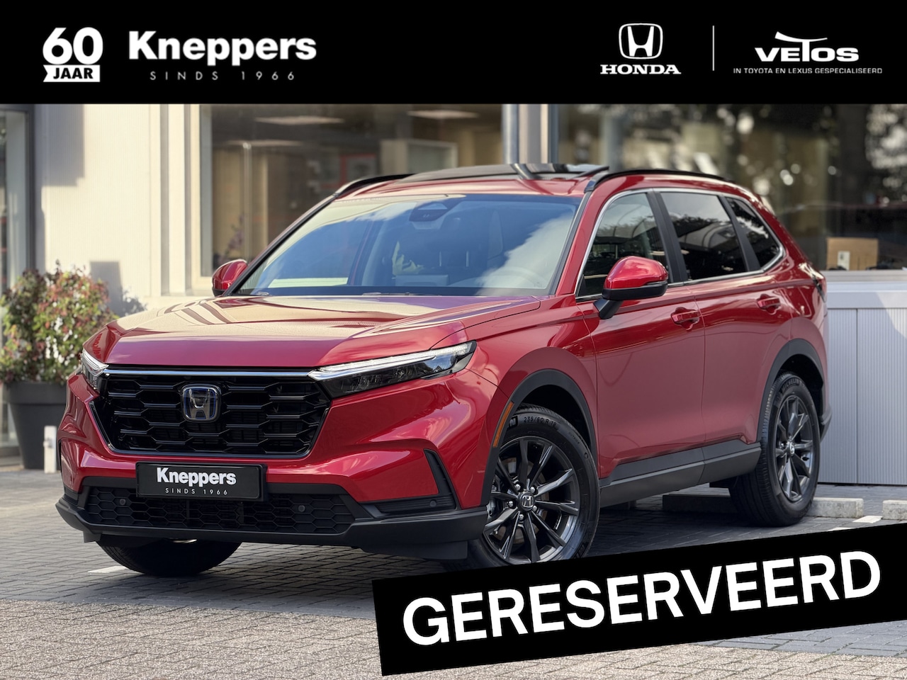 Honda CR-V - 2.0 e:HEV Elegance € 2.000,- KORTING Dodehoekdetectie, Parkeersensoren, Lederen bekleding, - AutoWereld.nl