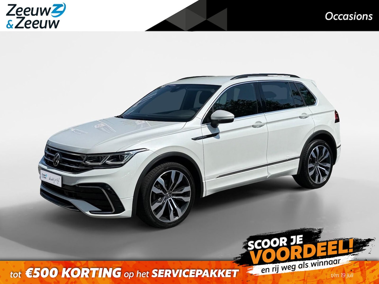 Volkswagen Tiguan - 1.5 TSI R-Line Business+ | Automaat | Cruise Control | Climate Control | Digital Dashboard - AutoWereld.nl