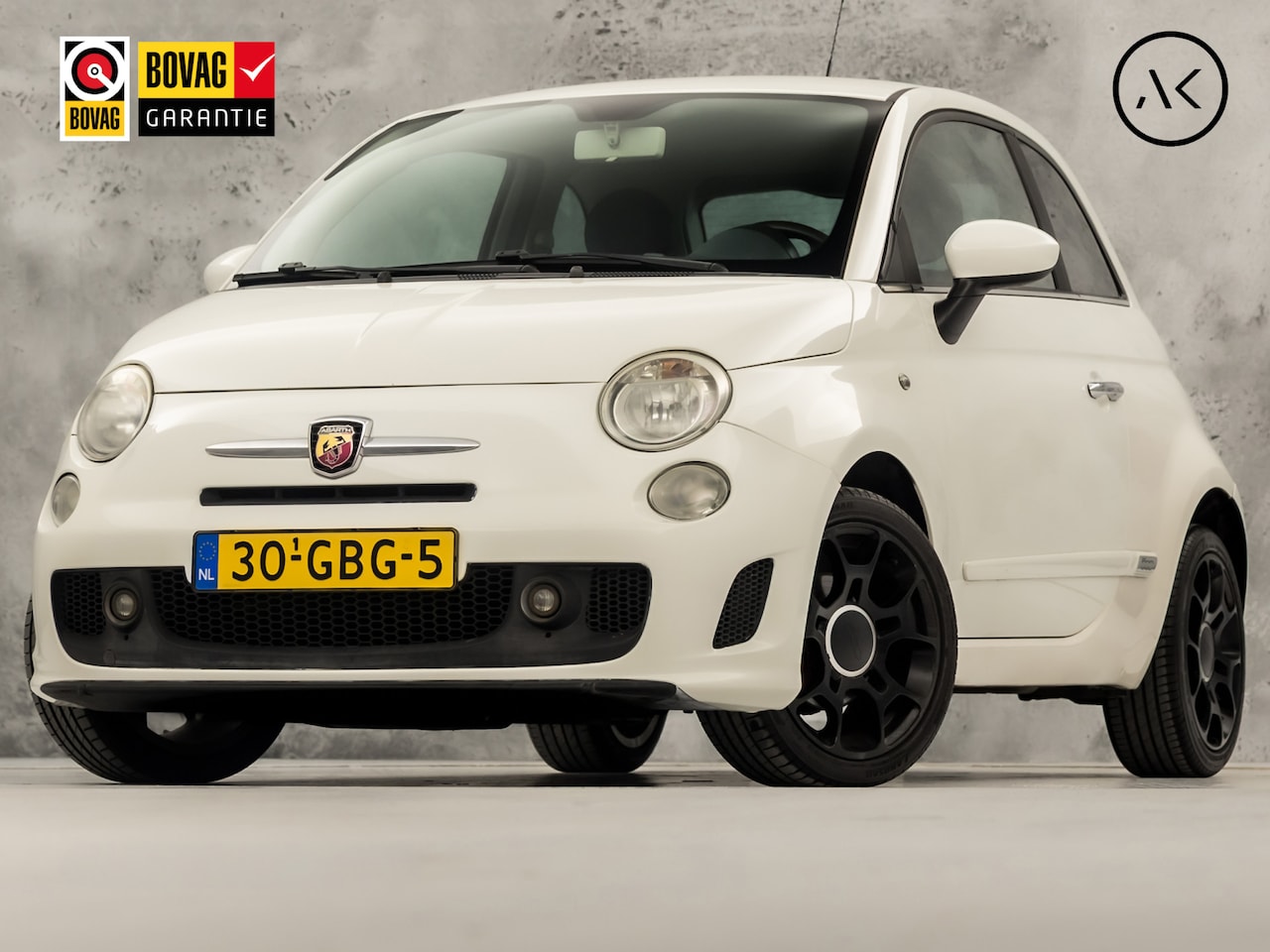 Fiat 500 Abarth - 1.4 Sport (CLIMATE, 4 CILINDER, LEDER, LM VELGEN, SPORTSTOELEN, ELEK RAMEN, NIEUWE APK, NI - AutoWereld.nl