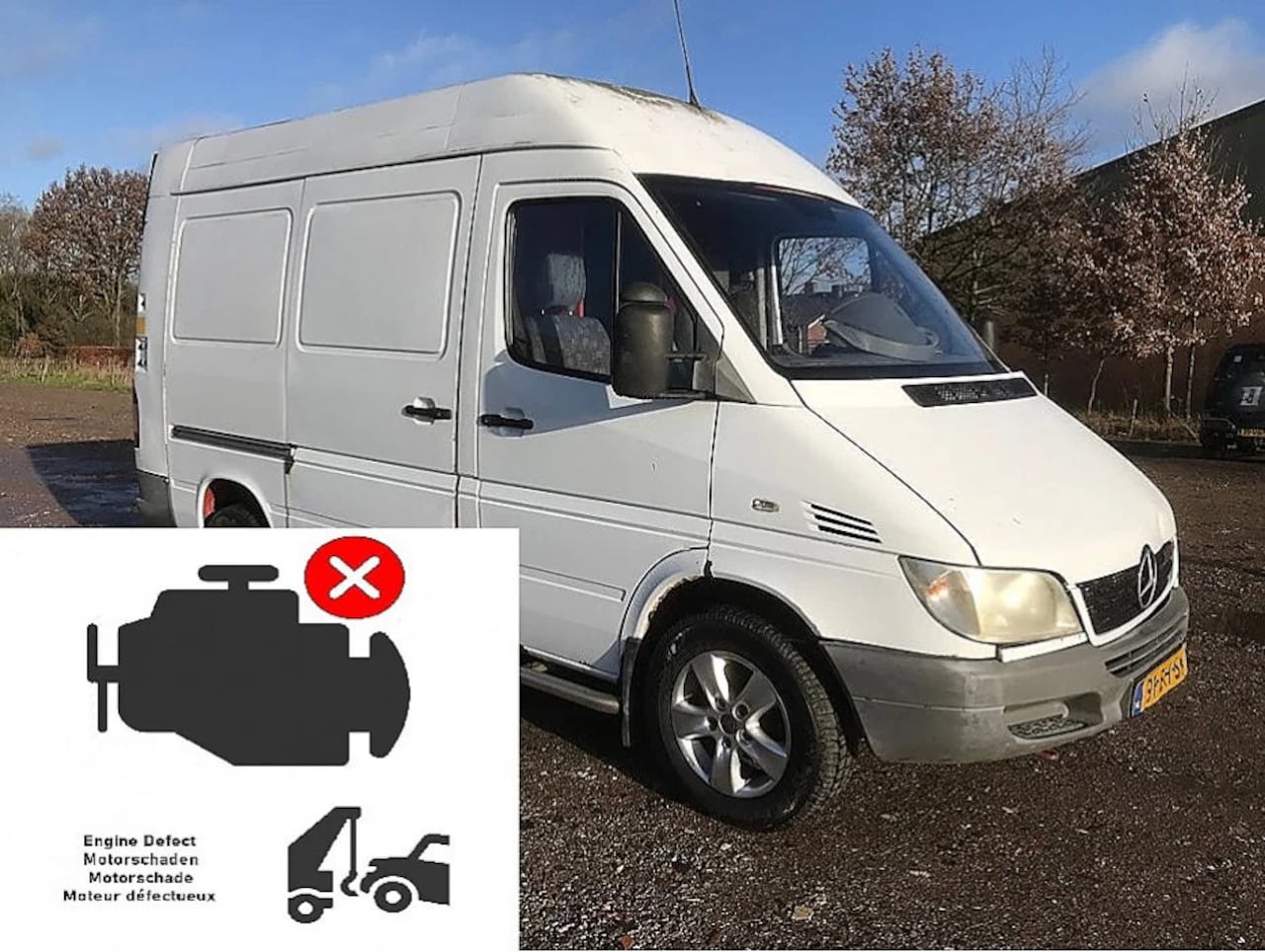 Mercedes-Benz Sprinter - 308 CDI Euro 3 L1H2 Laadklep Lift - AutoWereld.nl