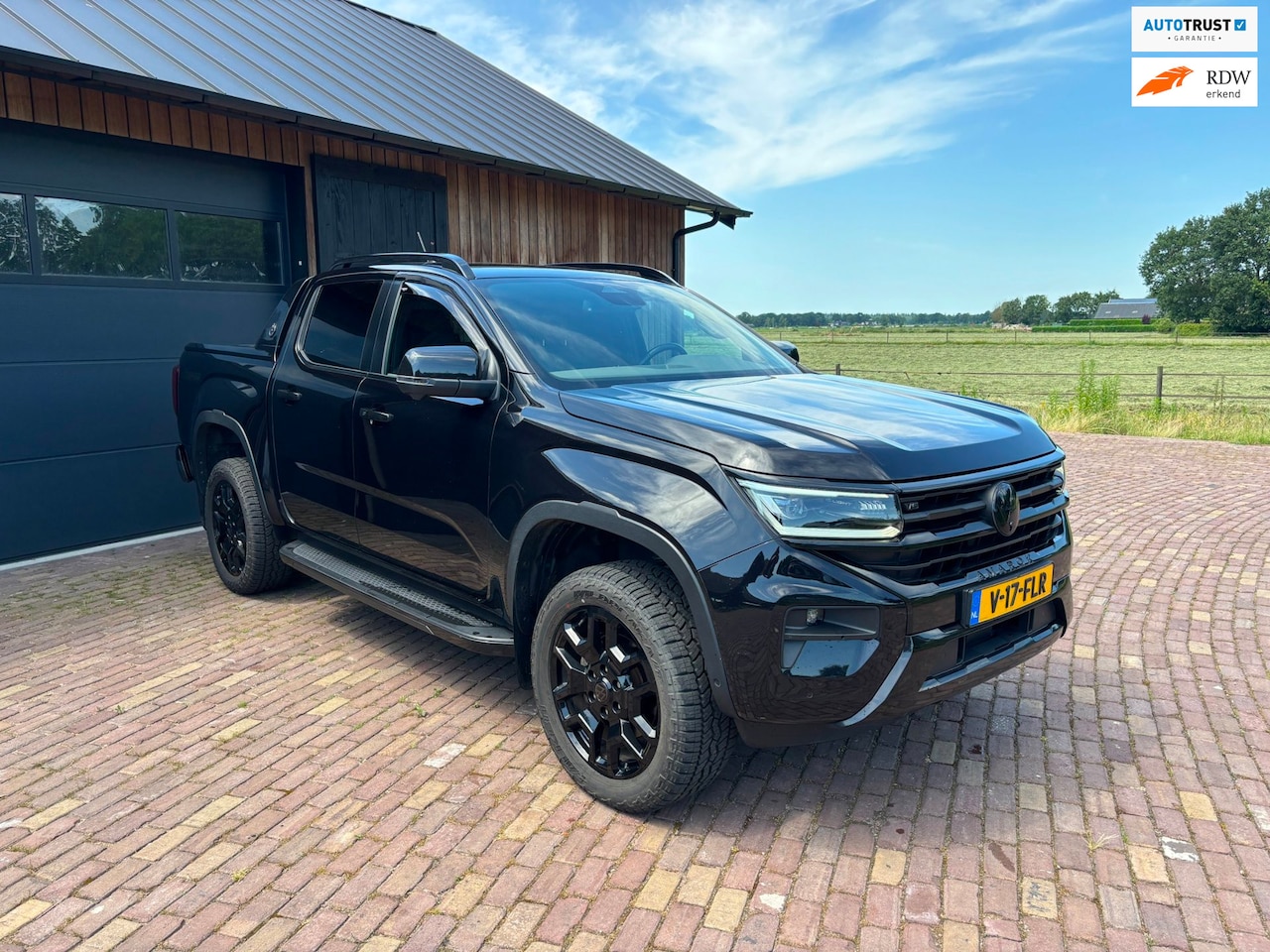 Volkswagen Amarok - 3.0 TDI 4Motion Double Cab 3.0 TDI 4Motion Double Cab ,ADVENTURA BLACKEDITION GRIJSKENTEKEN,3500 KG TREKGEWICHT. - AutoWereld.nl