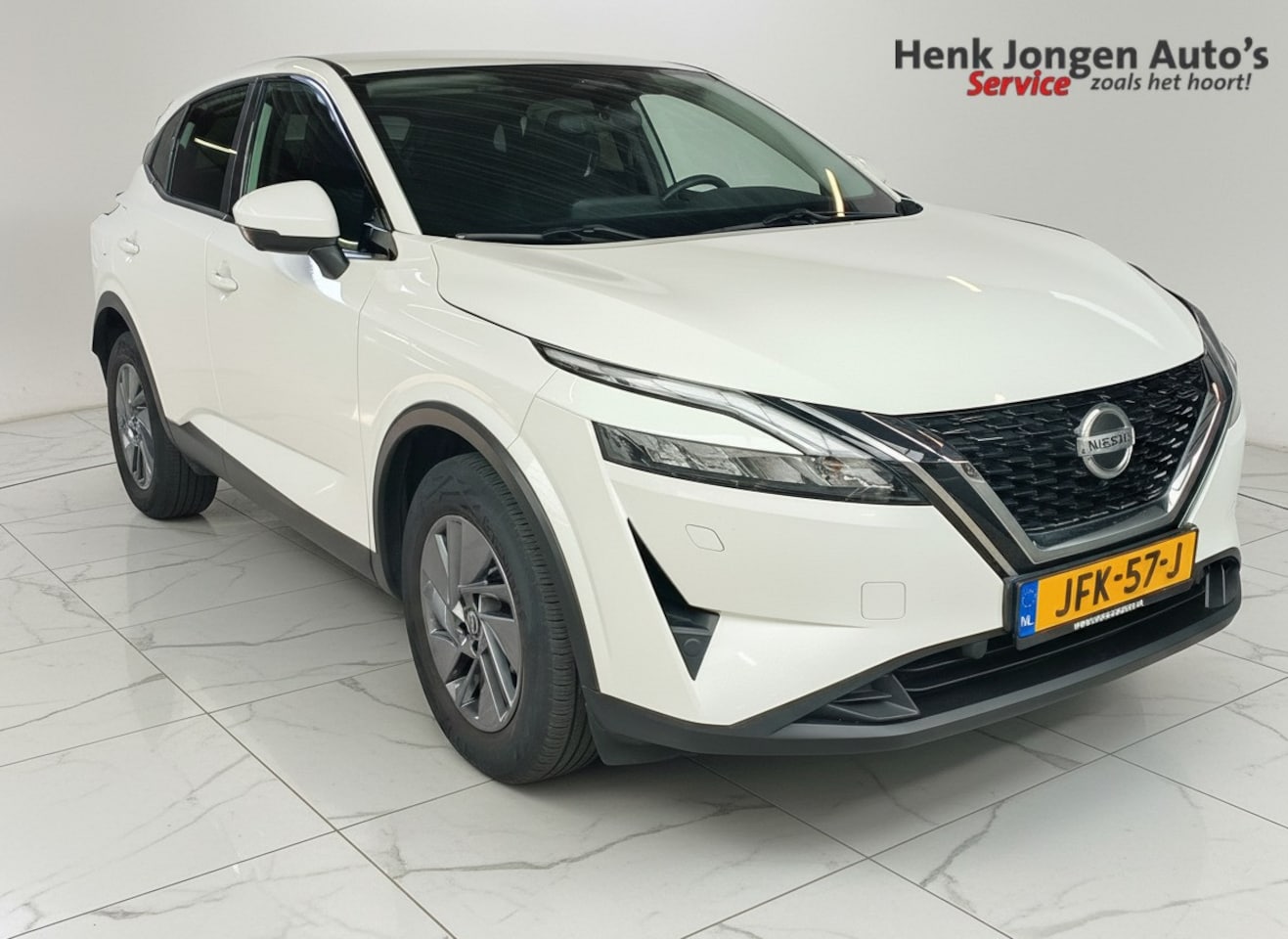 Nissan Qashqai - 1.3 MHEV Business Access Rijklaar + 12 maanden Bovag-garantie Henk Jongen Auto's in Helmon - AutoWereld.nl