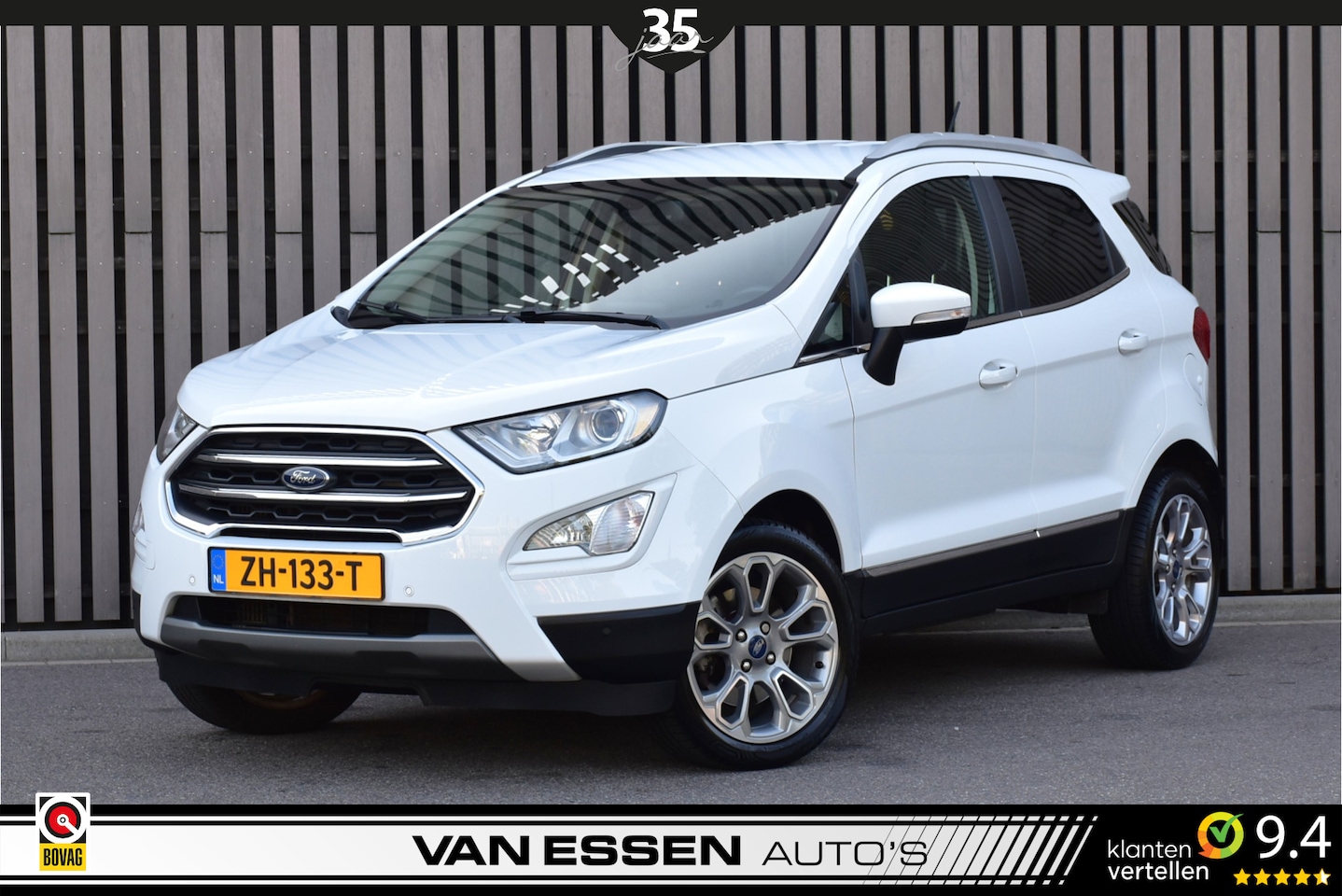 Ford EcoSport - 1.0 EcoBoost Titanium Navi Camera Trekhaak Stoel/Stuurverw. NL-AUTO! - AutoWereld.nl