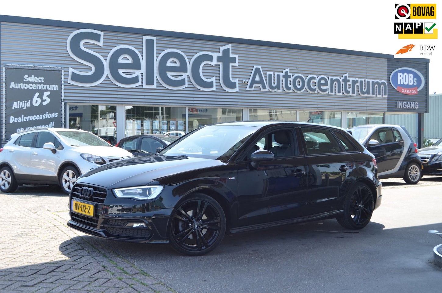 Audi A3 Sportback - 1.4 TFSI Sport Edition|S-LINE|FULL BLACK|MEENEEMPRIJS| - AutoWereld.nl