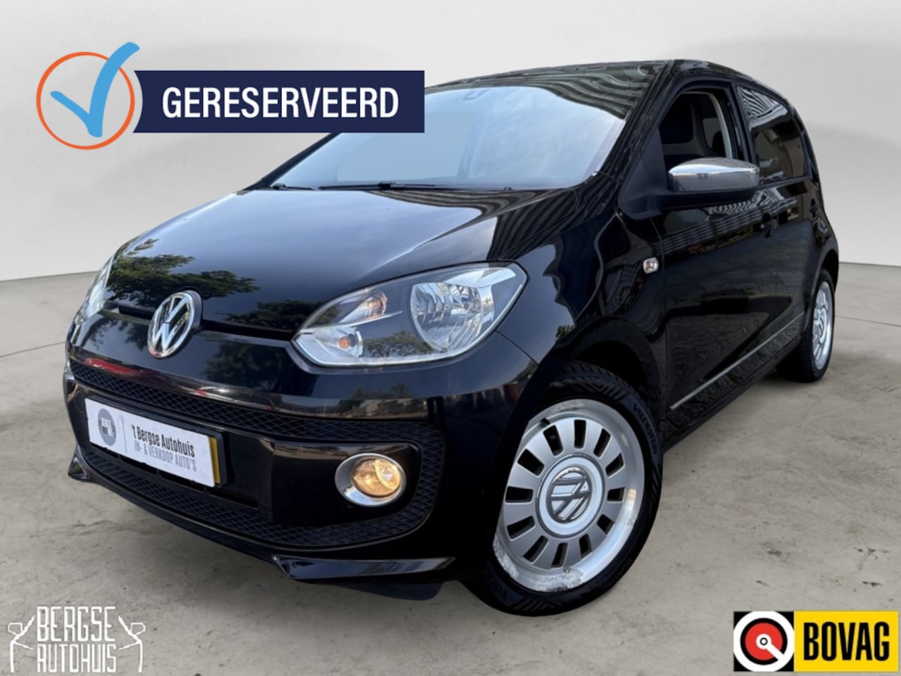 Volkswagen Up! - 1.0 High Up! AUTOMAAT AIRCO CRUISE NAVI - AutoWereld.nl
