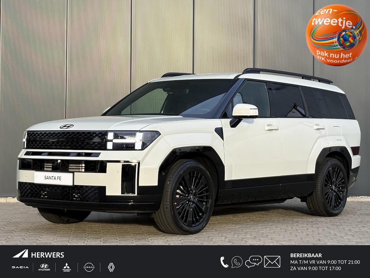 Hyundai Santa Fe - 1.6 T-GDI PHEV Black Line 4WD 7p / Apple Carplay/Android Auto / Stoel verkoeling/verwarmin - AutoWereld.nl