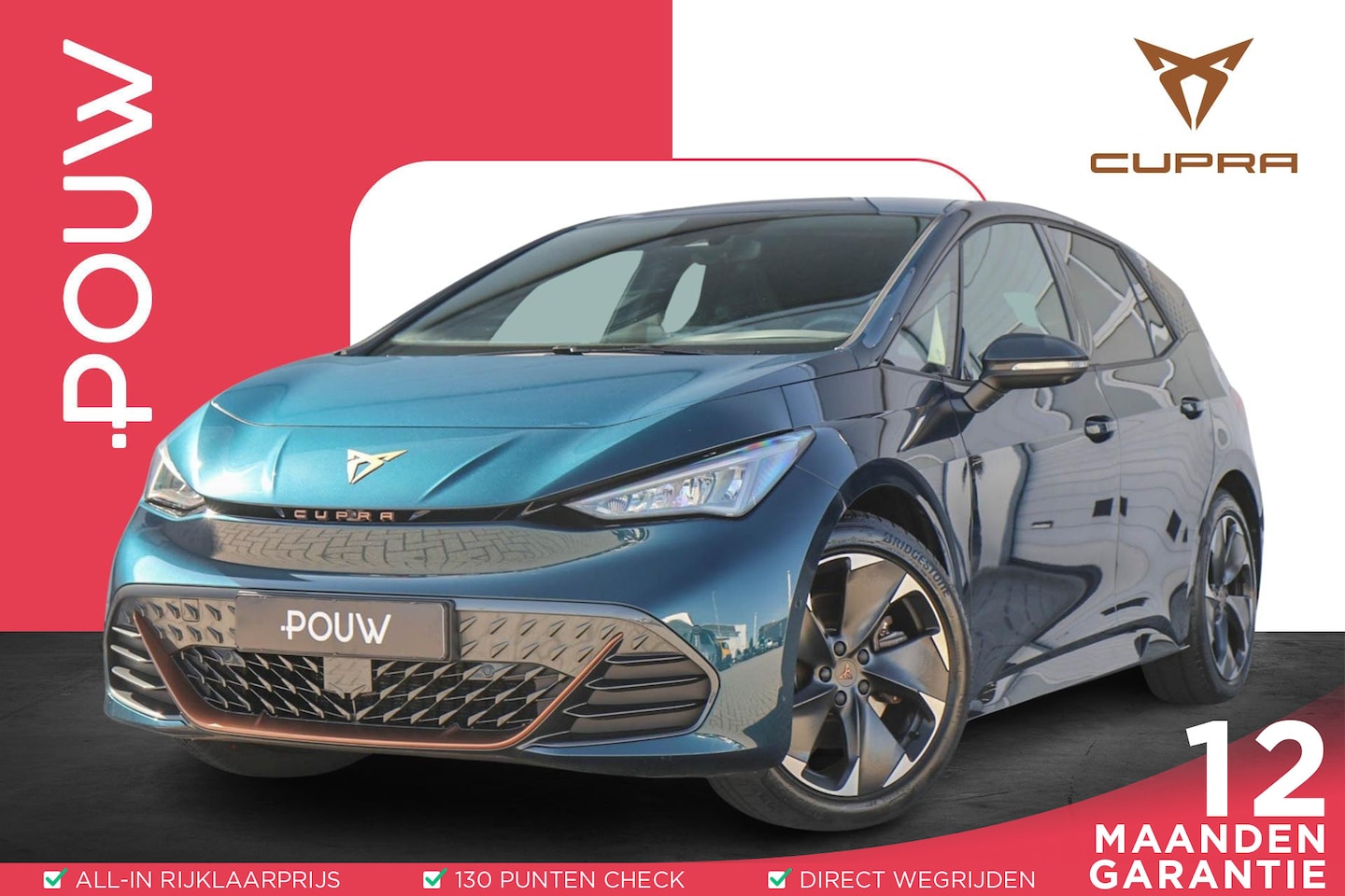 CUPRA Born - 231pk Business 63 kWh | SoH 98% | Navigatie | App Connect | Achteruitrijcamera | 360 Camer - AutoWereld.nl