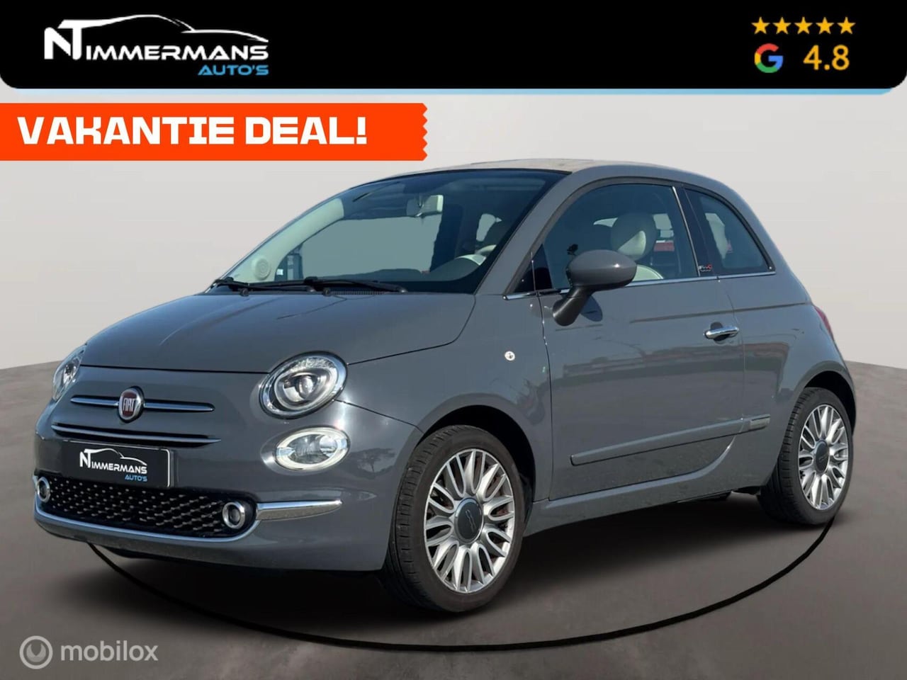 Fiat 500 C - 1.2 Lounge 1.2 Lounge - AutoWereld.nl