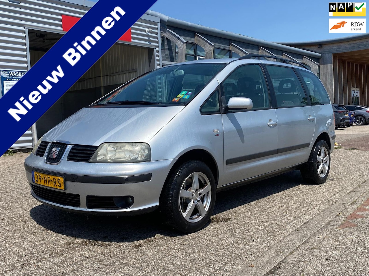SEAT Alhambra - 1.8-20VT Stella Airco 7PS APK GOED Onderhouden - AutoWereld.nl