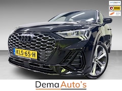 Audi Q3 Sportback - 35 TFSI 2X S-LINE BLACKLINE 20'' SFEERVERL/CARPLAY/ADAPT-CR/DAB/SONOS/ELECTR-STOELEN///