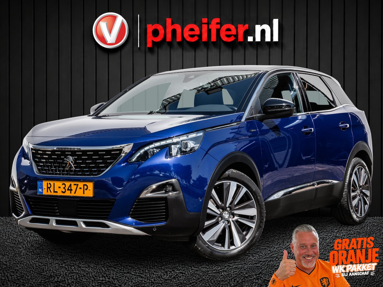 Peugeot 3008 - 1.2 130pk GT Line Sportstoelen/ Carplay/ 360 camera/ Cruise control/ Elek. achterklep - AutoWereld.nl