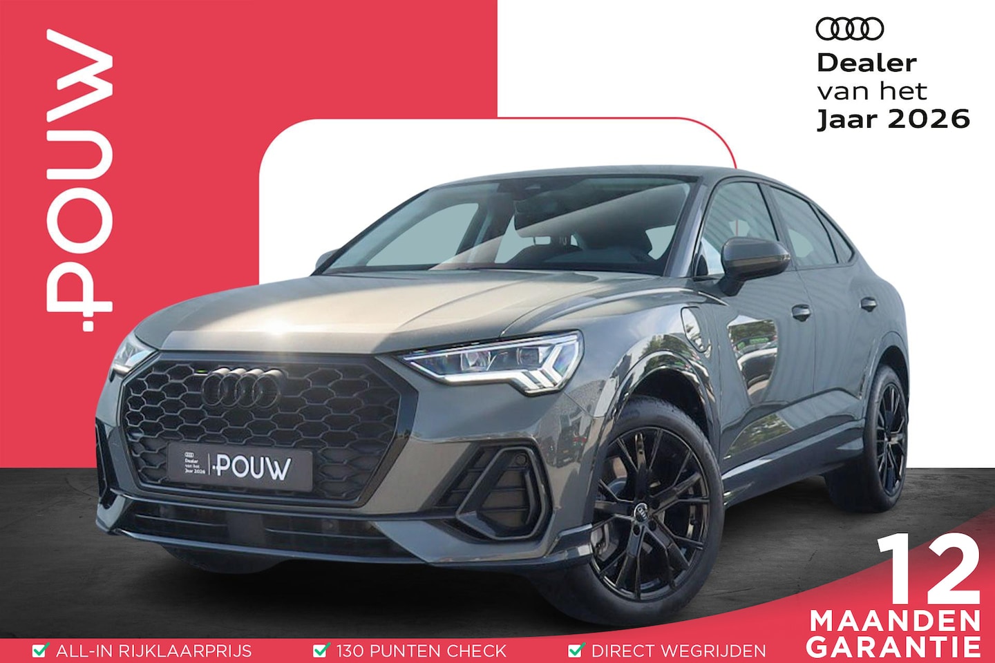 Audi Q3 Sportback - 45 TFSIe 245pk Advanced Edition | SoH 92% | Trekhaak | Navigatie - AutoWereld.nl
