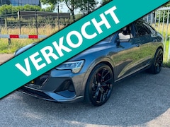 Audi e-tron Sportback - 55 quattro 95 kWh S-Line Panodak Sfeer Luchtvering 23inch