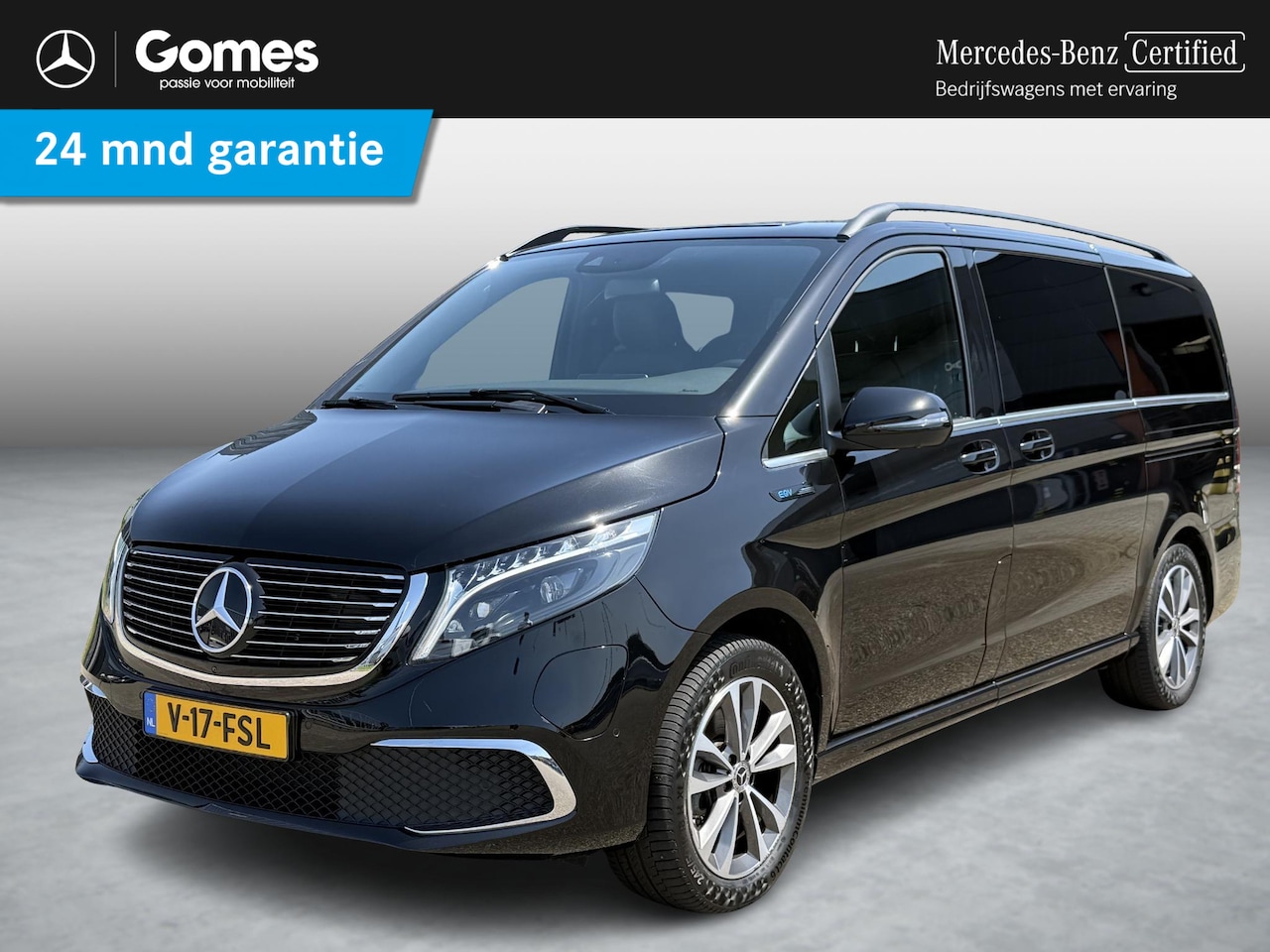 Mercedes-Benz EQV - 300 L2 90kWh | Grijskenteken | 2-pers | full option - AutoWereld.nl