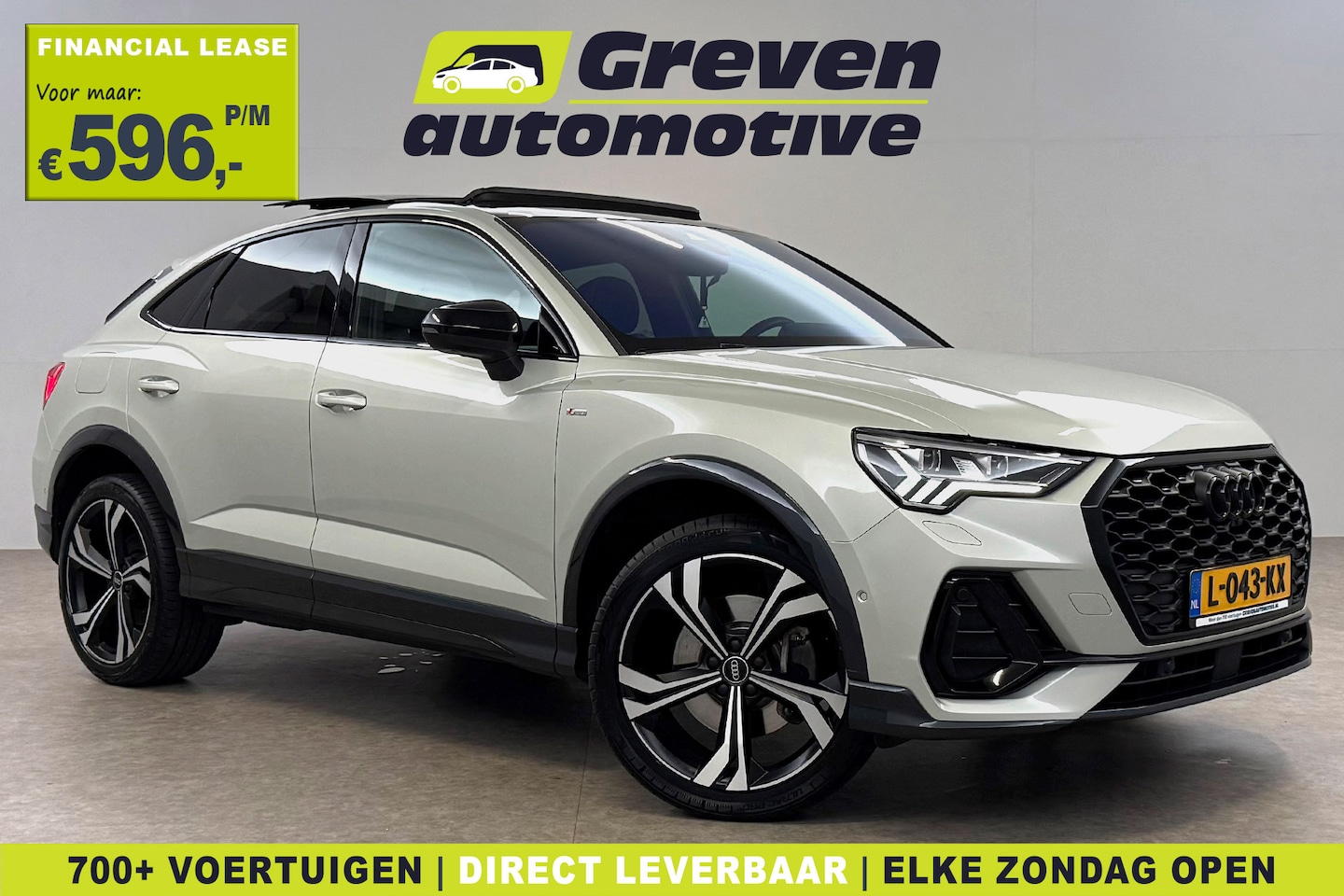 Audi Q3 Sportback - 45 TFSI e S-Line | Pano | B&O | Sfeer | Virtual | 360° | Carplay | Cruise | Keyless | NAP - AutoWereld.nl