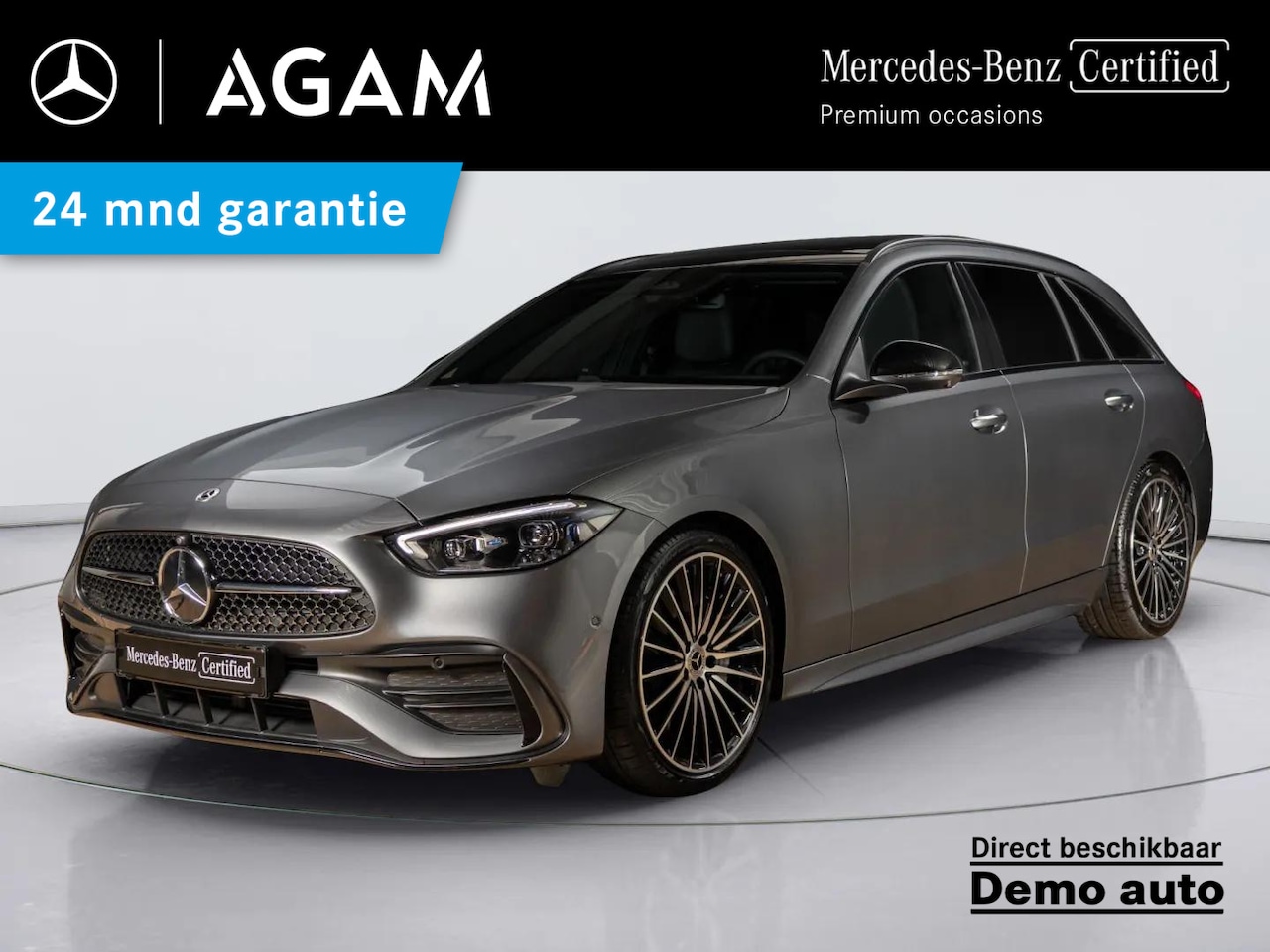 Mercedes-Benz C-klasse Estate - 180 AMG Line Premium PLUS | Panorama dak | Trekhaak - AutoWereld.nl