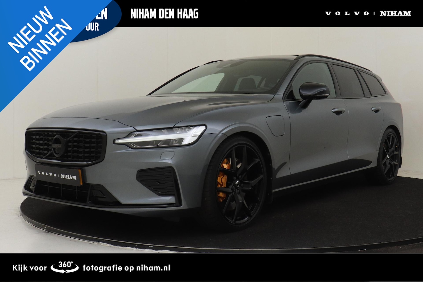 Volvo V60 - T8 AWD POLESTAR ENGINEERD -PANO.DAK|HARMAN/KARDON|360°CAM|POWER-SEATS|BLIS|ADAP.CRUISE|ADA - AutoWereld.nl