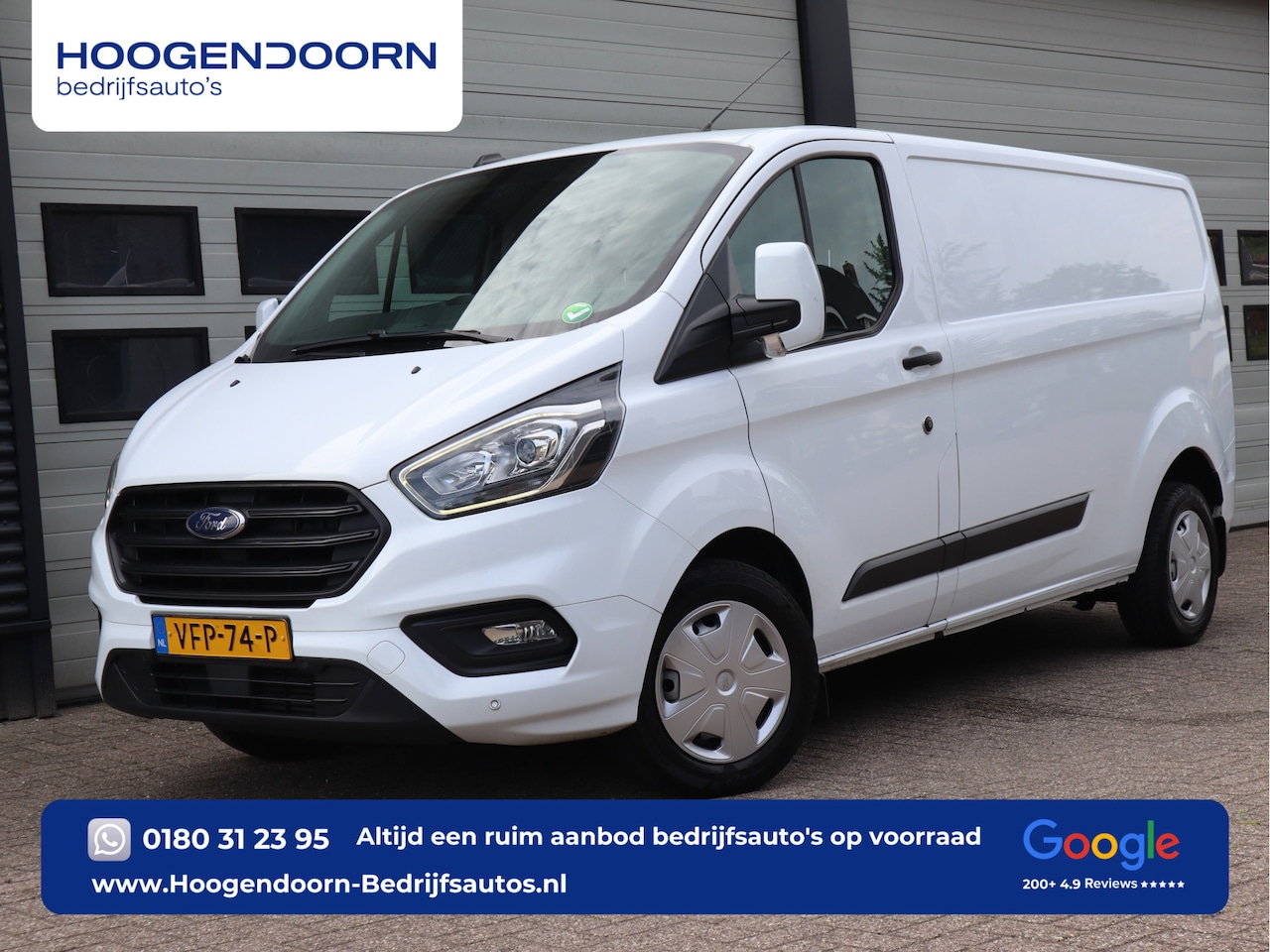 Ford Transit Custom - 2.0 TDCI 130pk Euro 6 L2 Lang - Trekhaak - Navi - Cruise - AutoWereld.nl
