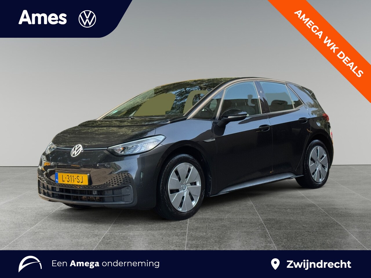 Volkswagen ID.3 - Life 58 kWh 204pk Parkeersensoren vóór en achter | Adaptive Cruise Control | Voorstoelen v - AutoWereld.nl
