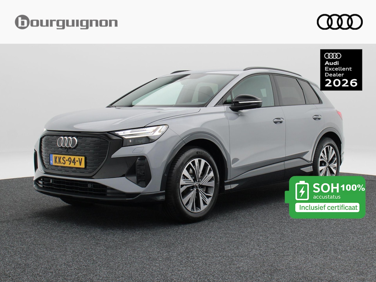 Audi Q4 e-tron - 45 Edition 82 kWh | Stoelverwarming | Camera | Head UP | Trekhaak | Adaptive Cruise | Sono - AutoWereld.nl