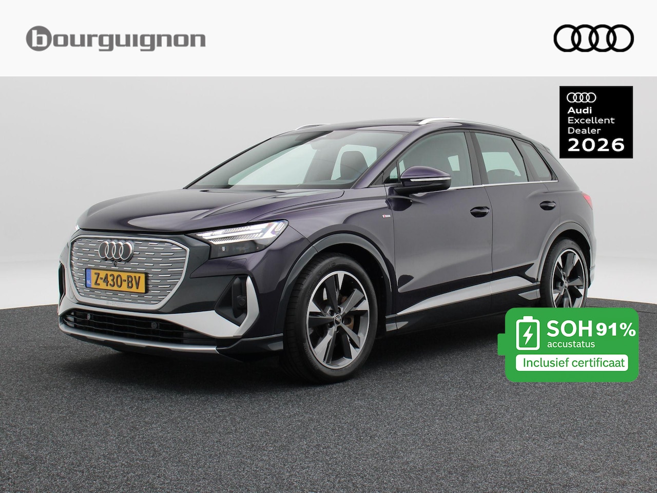 Audi Q4 e-tron - 50 quattro Advanced edition 77 kWh 299 Pk | Stoelverwarming | Adaptive Cruise | CarPlay | - AutoWereld.nl