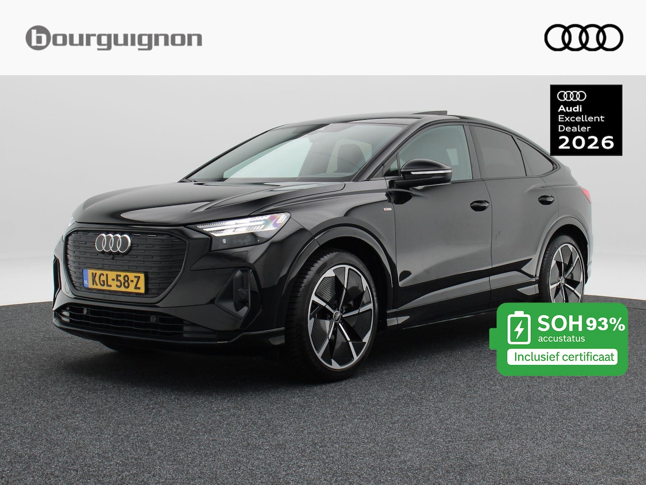 Audi Q4 Sportback e-tron - 50 quattro S edition 77 kWh 299 Pk | Stoel/Stuurverwarming | Camera | Panoramadak | Sonos - AutoWereld.nl