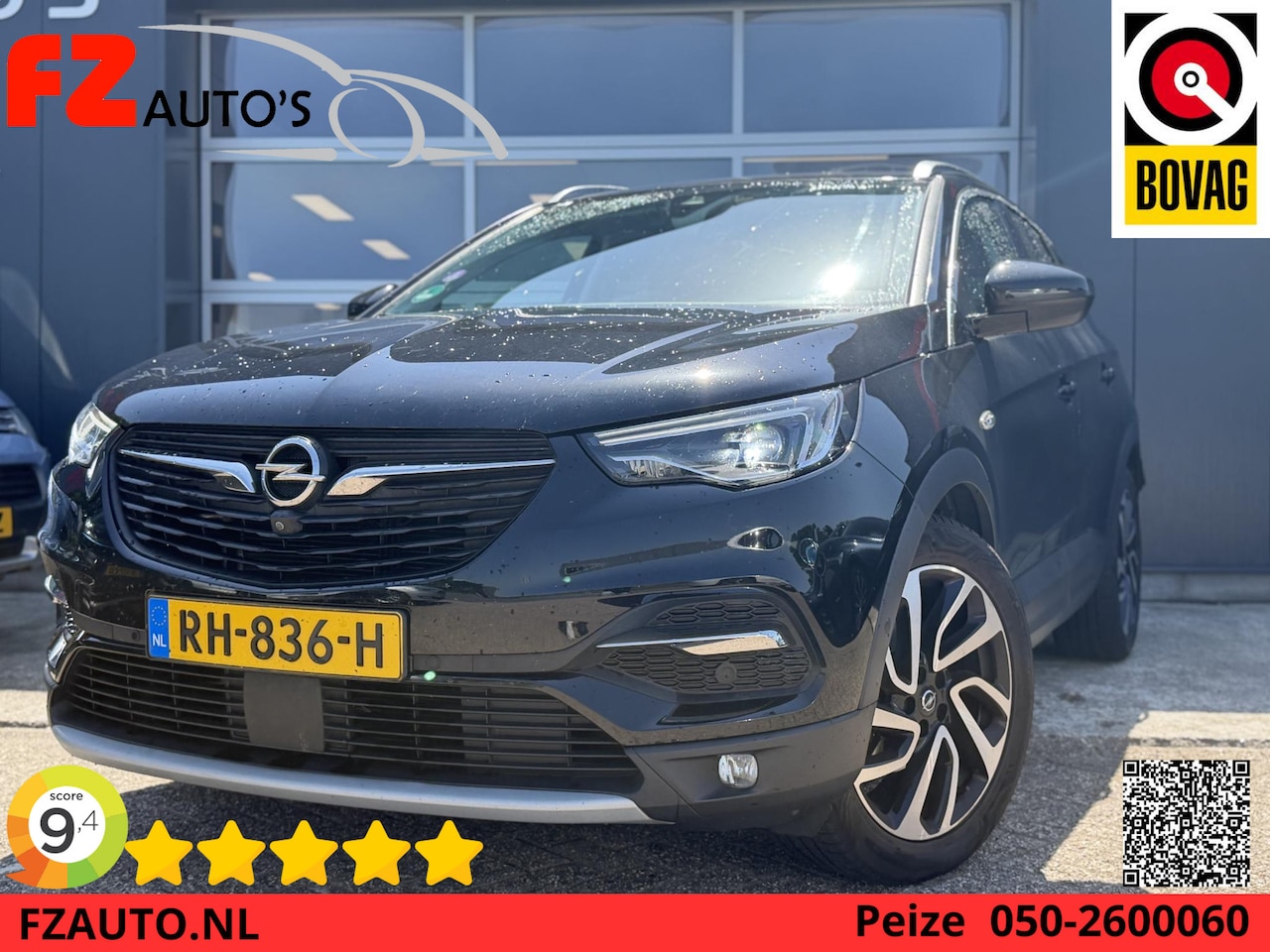 Opel Grandland X - 1.2 Turbo Innovation - Navigatie - Achteruitrijcamera - Apple Carplay/Android Auto - Leder - AutoWereld.nl