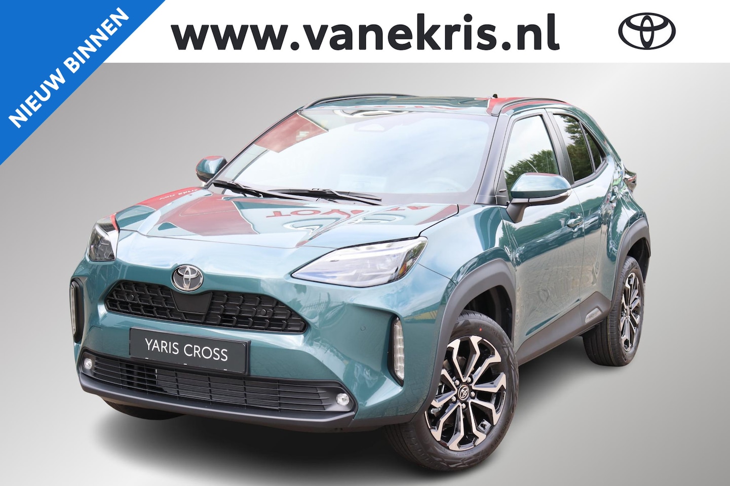 Toyota Yaris Cross - 1.5 Hybrid 130 Dynamic 1.5 Hybrid 130 Dynamic, Comfort Pack, Vaste Trekhaak, Snel leverbaar, Stuur & Stoel Verwar - AutoWereld.nl