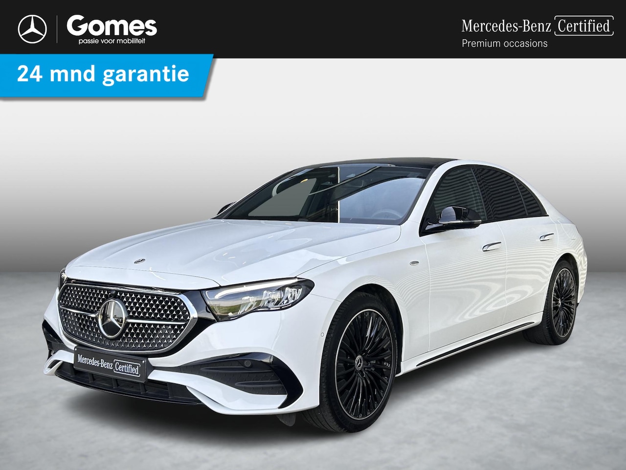 Mercedes-Benz E-klasse - 300 e AMG Line | Superscreen | Panoramadak | Trekhaak | Stoelverwarming | Rijassistentiepa - AutoWereld.nl