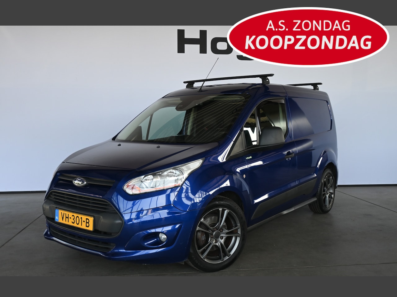 Ford Transit Connect - 1.6 TDCI L1 Trend Marge Leder Trekhaak Airco Camera 100% Onderhouden! Inruil Mogelijk! - AutoWereld.nl