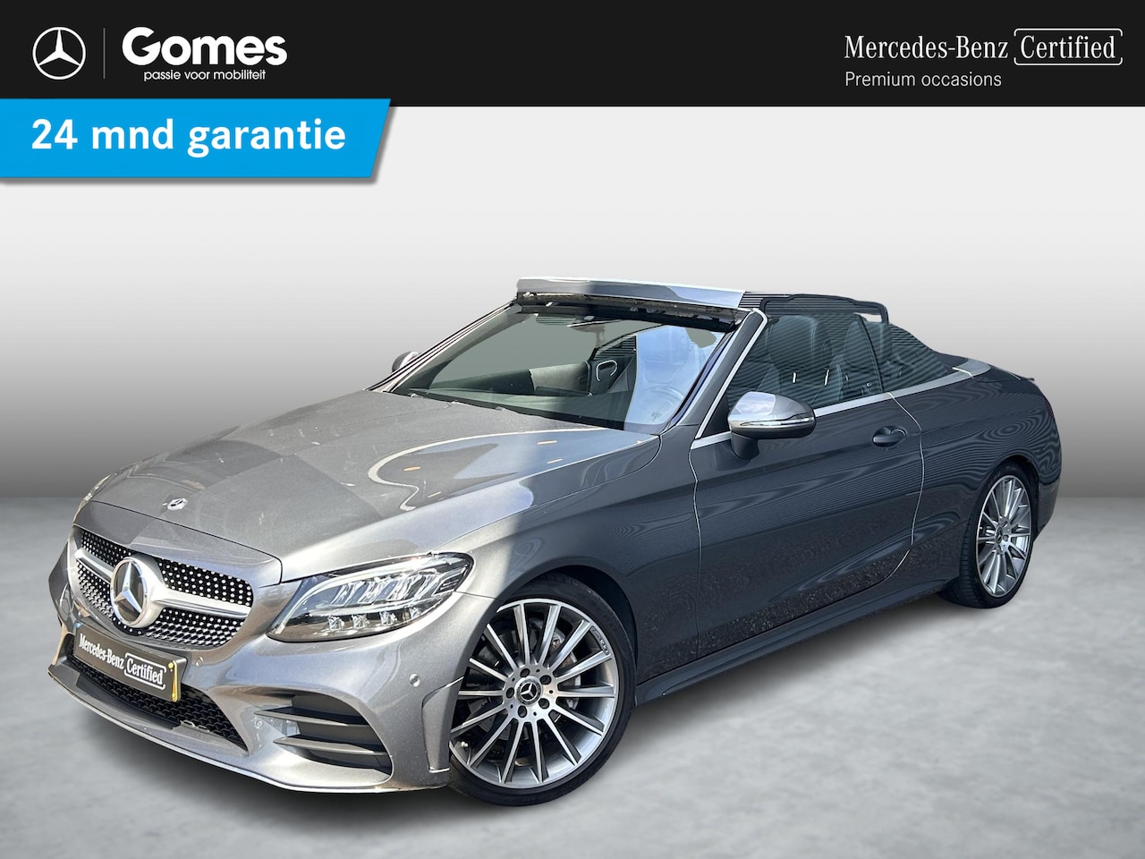 Mercedes-Benz C-klasse Cabrio - 200 Sport Edition | Burmester | Memory | Achteruitrijcamera | Keyless Entry - AutoWereld.nl