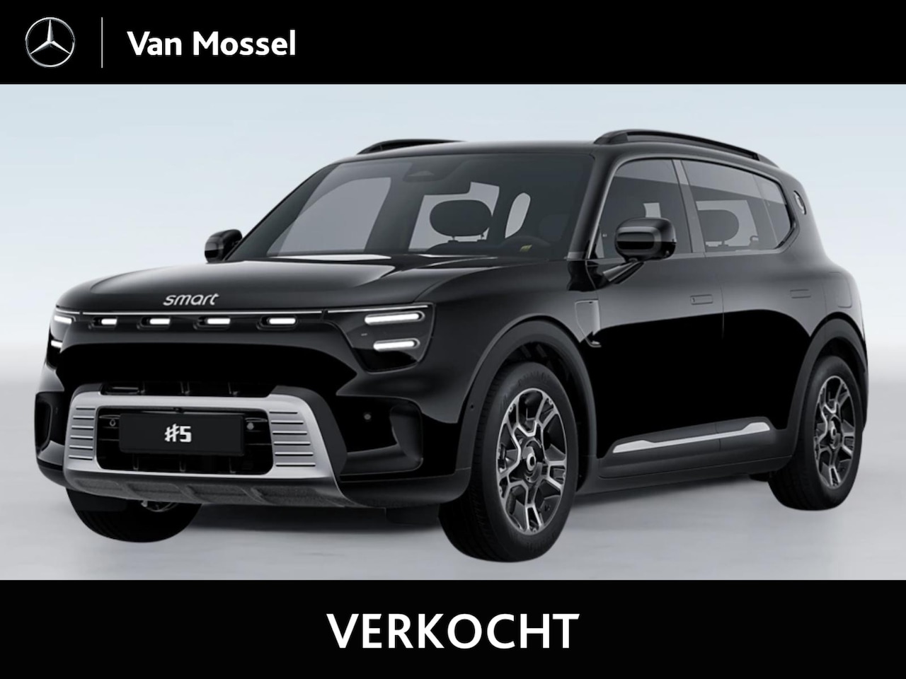 Smart #5 - Pulse /Halo panoramisch dak / 20" Helix/ Offroad rijmodus / DC-opladen 400 kW / 360°-camer - AutoWereld.nl