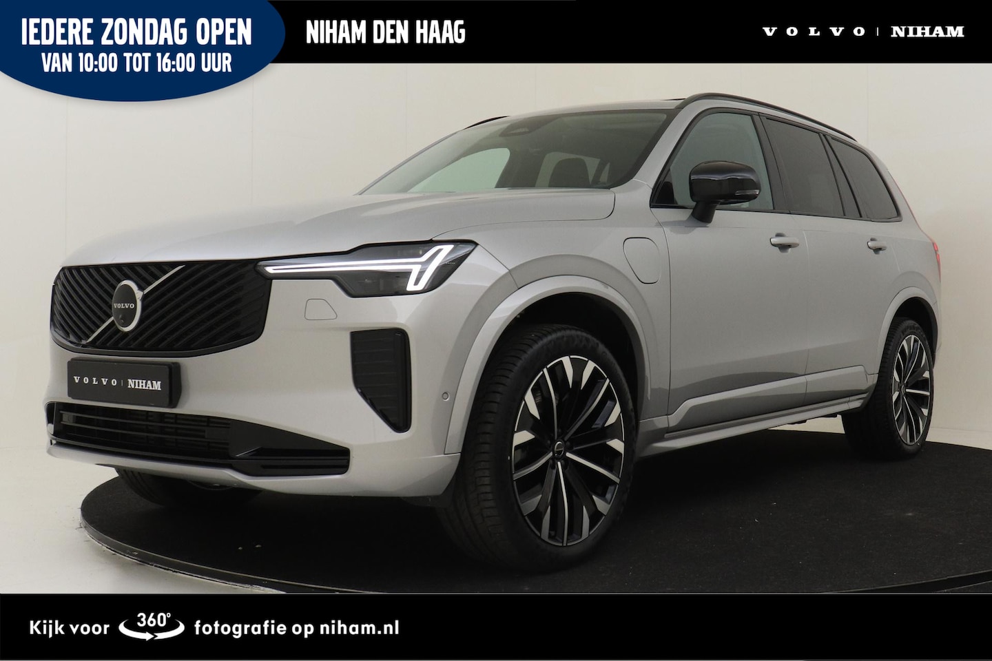 Volvo XC90 - II T8 PLUG-IN HYBRID AWD PLUS DARK -PANO.DAK|HARMAN/KARDON|360°CAM|ADAP.LED|POWER-SEATS|PR - AutoWereld.nl