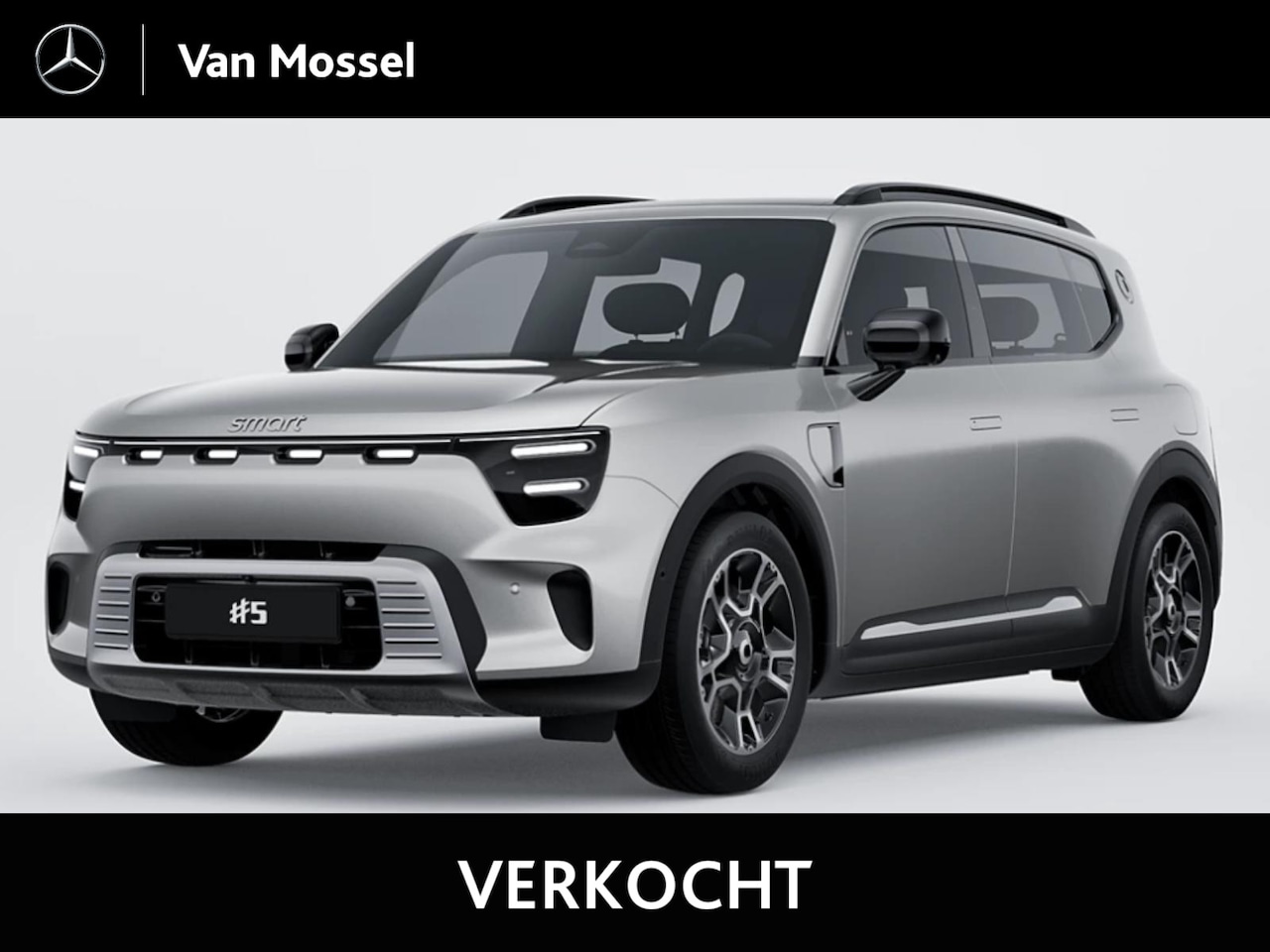Smart #5 - Pro / Halo panoramisch dak / Keyless entry/ 13-inch OLED centraal scherm/ Stoelverwarming - AutoWereld.nl
