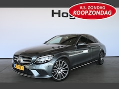 Mercedes-Benz C-klasse - 180 Premium Plus Pack AMG Line Navigatie Clima Trekhaak Led Cruise CarPlay Ambient Lightin