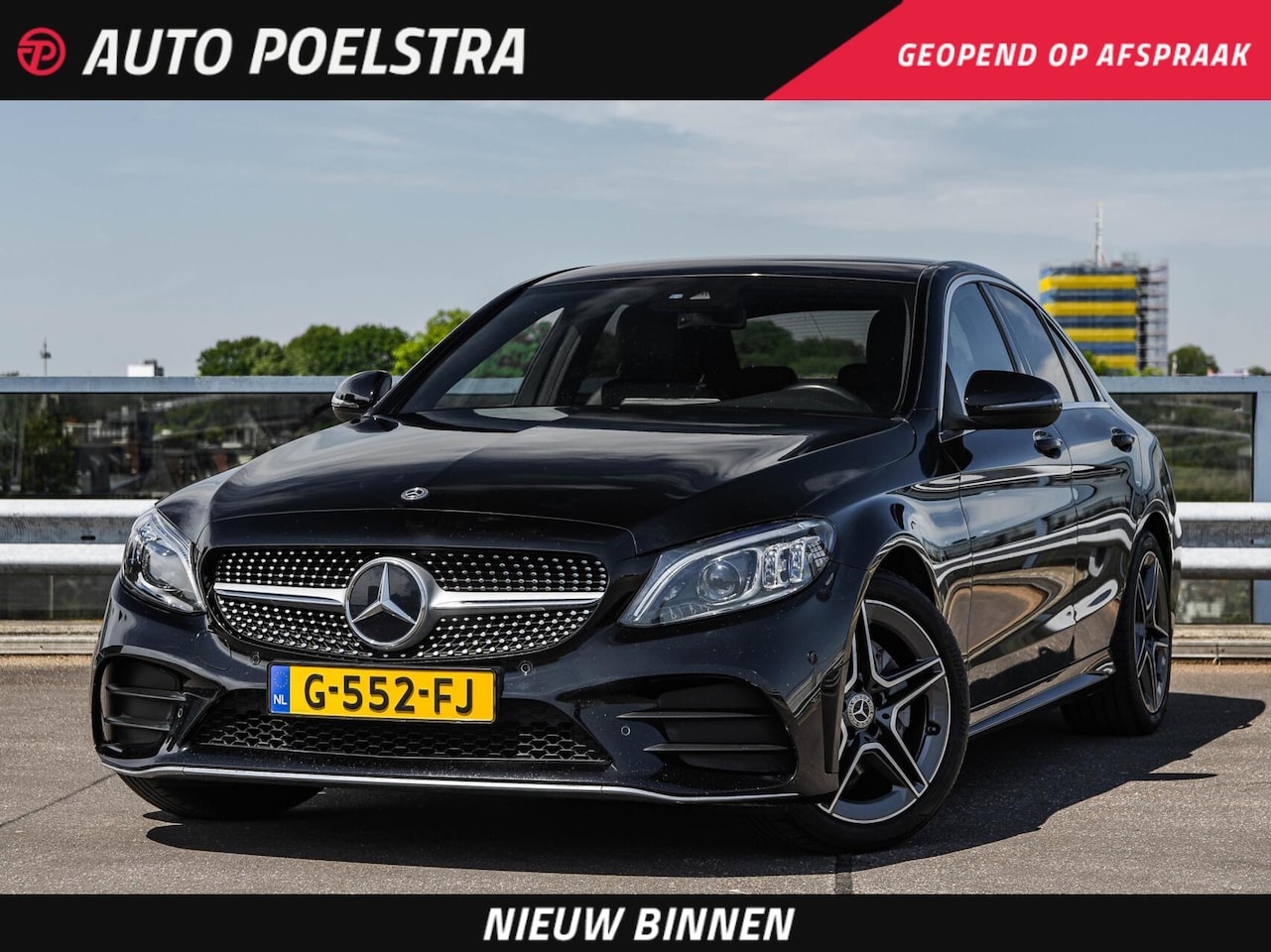 Mercedes-Benz C-klasse - 200 Business Solution AMG 184 PK Multibeam LED Virtual Cockpit Trekhaak Camera Sfeerverlic - AutoWereld.nl