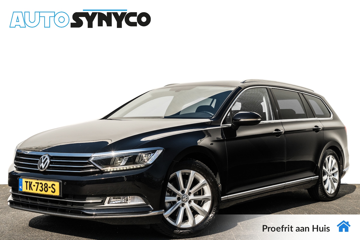 Volkswagen Passat Variant - 1.4 TSi ACT 150 Pk DSG Highline | Trekhaak | Leder | 17 inch LMV | Sportstoelen - AutoWereld.nl