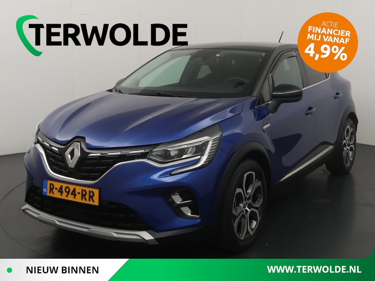 Renault Captur - E-TECH hybrid 145 Intens | Trekhaak | Parkeercamera | Navigatie | - AutoWereld.nl