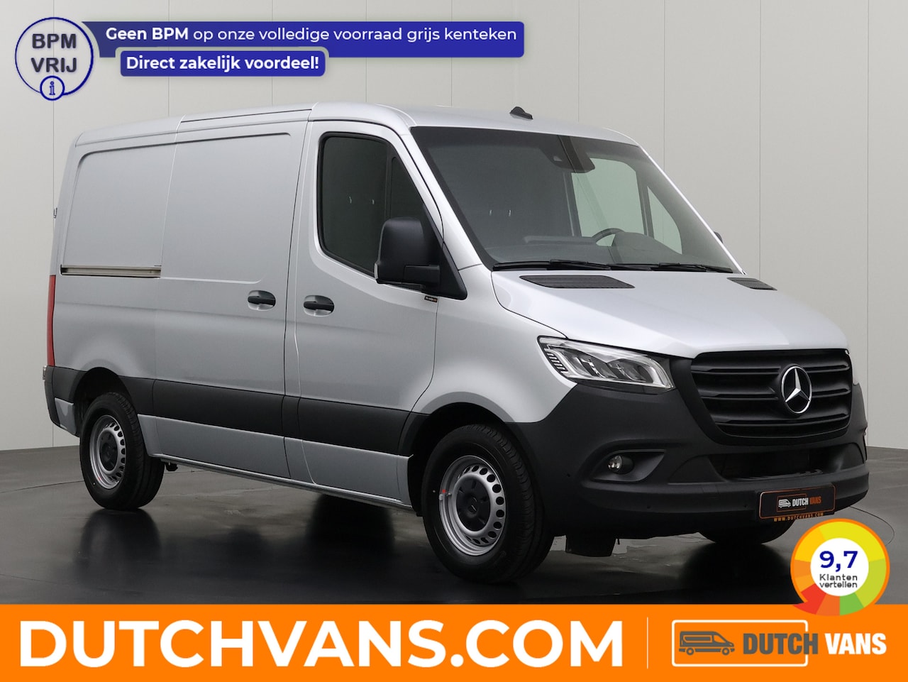 Mercedes-Benz Sprinter - 317CDI Automaat LED | Werkplaatsinrichting | 10" Touchscreen | Airco | Cruise | Navigatie - AutoWereld.nl