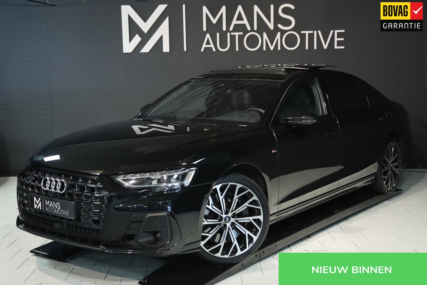 Audi A8 - 60 TFSI e QUATTRO LANG / PANO / SOFTCLOSE / B&O / 360 / LUCHTVERING / BOVAG 24 MAANDEN! - AutoWereld.nl