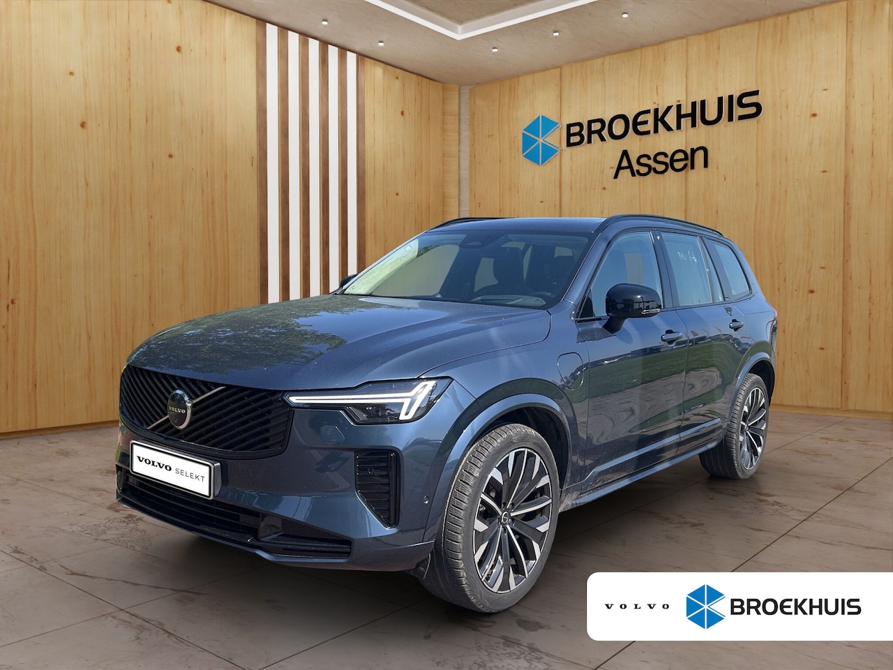 Volvo XC90 - 2.0 T8 Plug-in hybrid AWD Ultra Dark | Luchtvering | Bowers&Wilkins | Stoel + Stuur Verwar - AutoWereld.nl