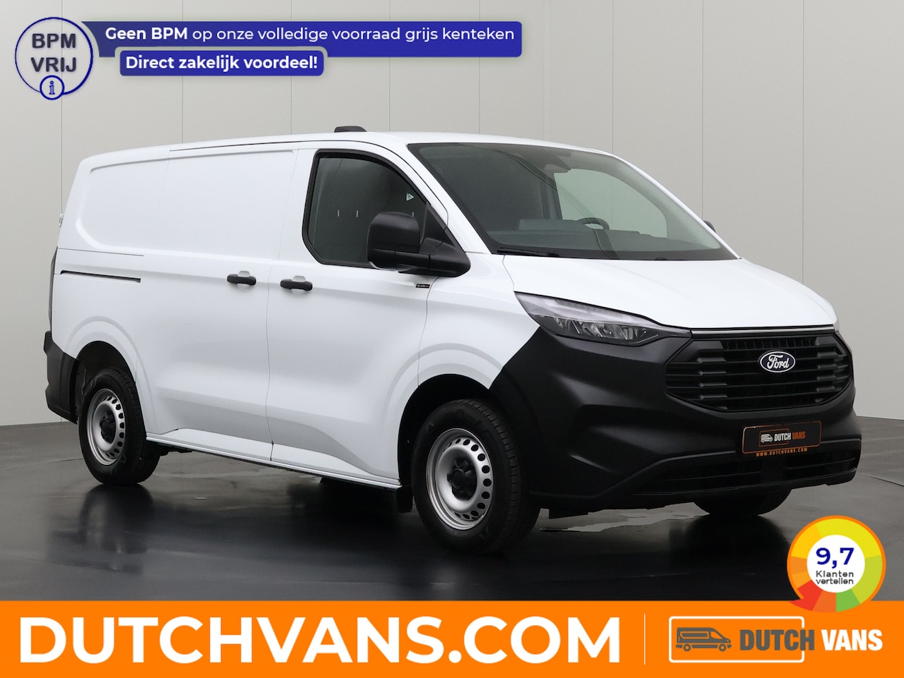 Ford Transit Custom - 2.0TDCi 136PK Business | Digital Cockpit | Multimedia | Airco | Cruise | Achterdeuren - AutoWereld.nl