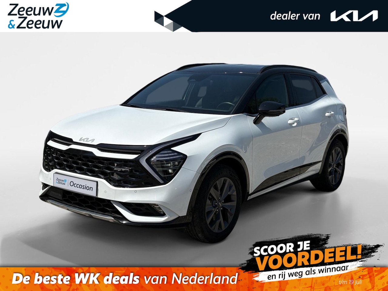 Kia Sportage - 1.6 T-GDi Hybrid GT-Line | Cruise Control | Climate Control | Camera |Open Dak | Stoelverw - AutoWereld.nl