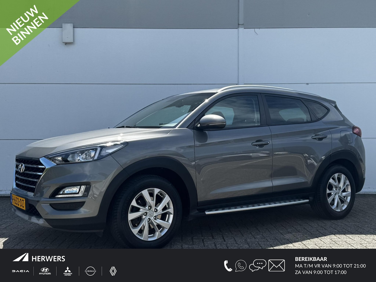 Hyundai Tucson - 1.6 T-GDI Comfort / Automaat / Trekhaak (1600KG) / Navigatie / Stoelverwarming / Cruise Co - AutoWereld.nl