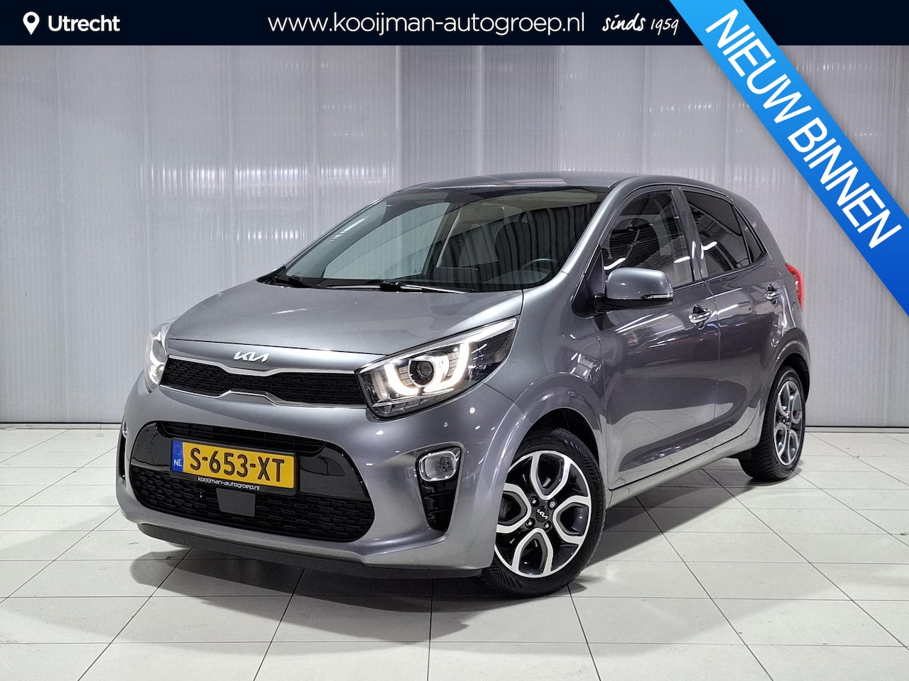 Kia Picanto - 1.0 DPi DynamicPlusLine Apple Carplay/Android Auto, Navigatie, Camera. - AutoWereld.nl