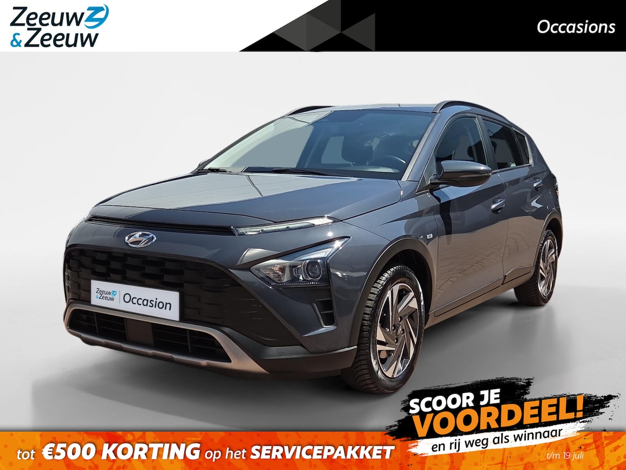 Hyundai Bayon - 1.0 T-GDI Comfort Smart Automaat | 1e Eigenaar | Apple Carplay/Android Auto | Metallic lak - AutoWereld.nl