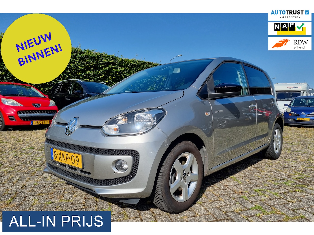 Volkswagen Up! - 1.0 groove up! ✅75PK ✅MOOIE AUTO! - AutoWereld.nl