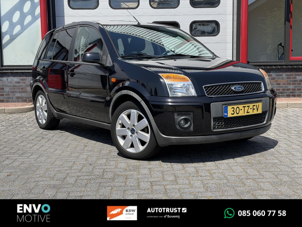 Ford Fusion - 1.6-16V Futura Plus Airco/Trekhaak/LMV/Voorr.verw - AutoWereld.nl