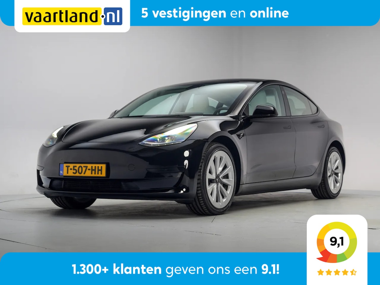Tesla Model 3 - RWD Plus 60 kWh [ Panorama Leder Autopilot ] - AutoWereld.nl